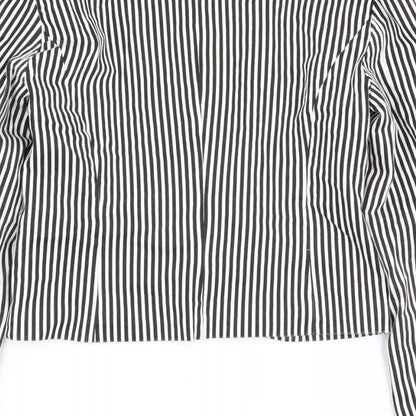 Only Womens Multicoloured Striped  Jacket Blazer Size 8