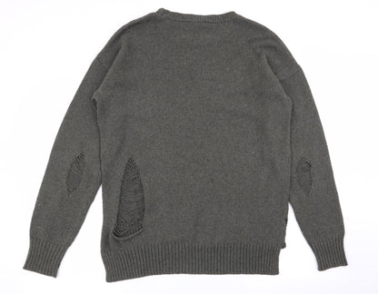 New Look Mens Green   Pullover Jumper Size M