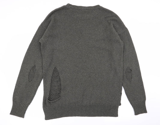 New Look Mens Green   Pullover Jumper Size M