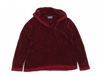 zig zag Girls Red   Pullover Jumper Size 2-3 Years