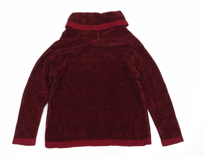 zig zag Girls Red   Pullover Jumper Size 2-3 Years