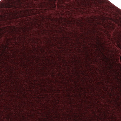 zig zag Girls Red   Pullover Jumper Size 2-3 Years