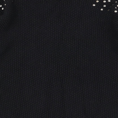Womens UK Size 8 Topshop Black Pullover Jumper
