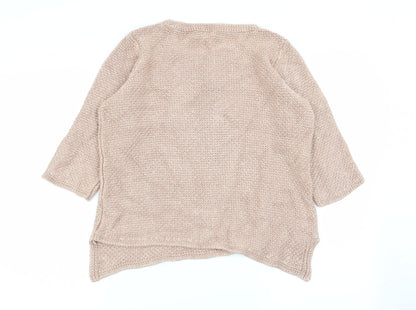 Womens UK Size 12 Per Una Pink Pullover Jumper