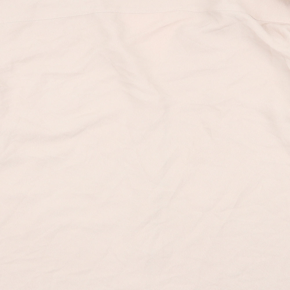 H&M Womens Pink   Basic Button-Up Size L