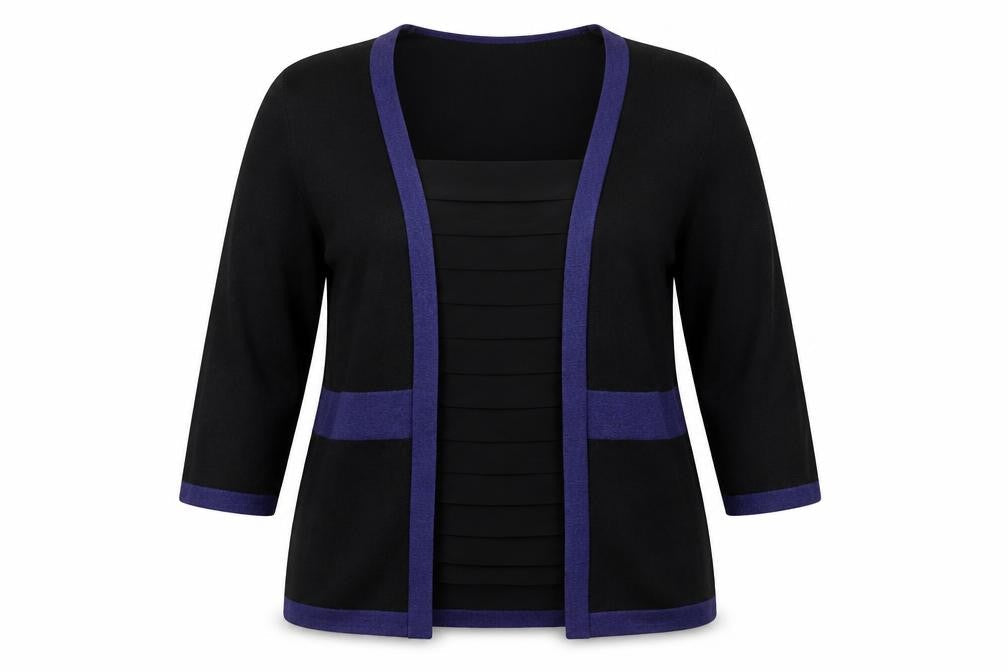 Womens UK Size 16 Per Una Black Pullover Jumper