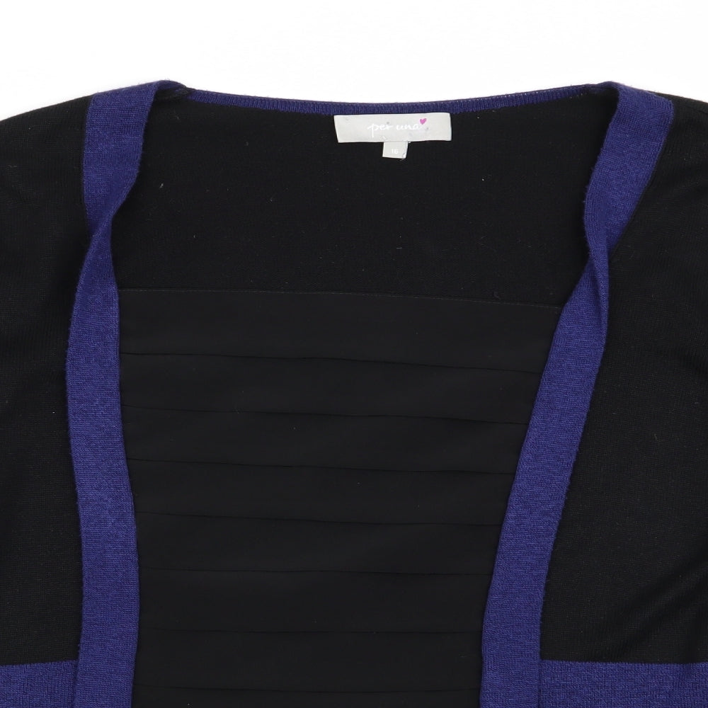 Womens UK Size 16 Per Una Black Pullover Jumper