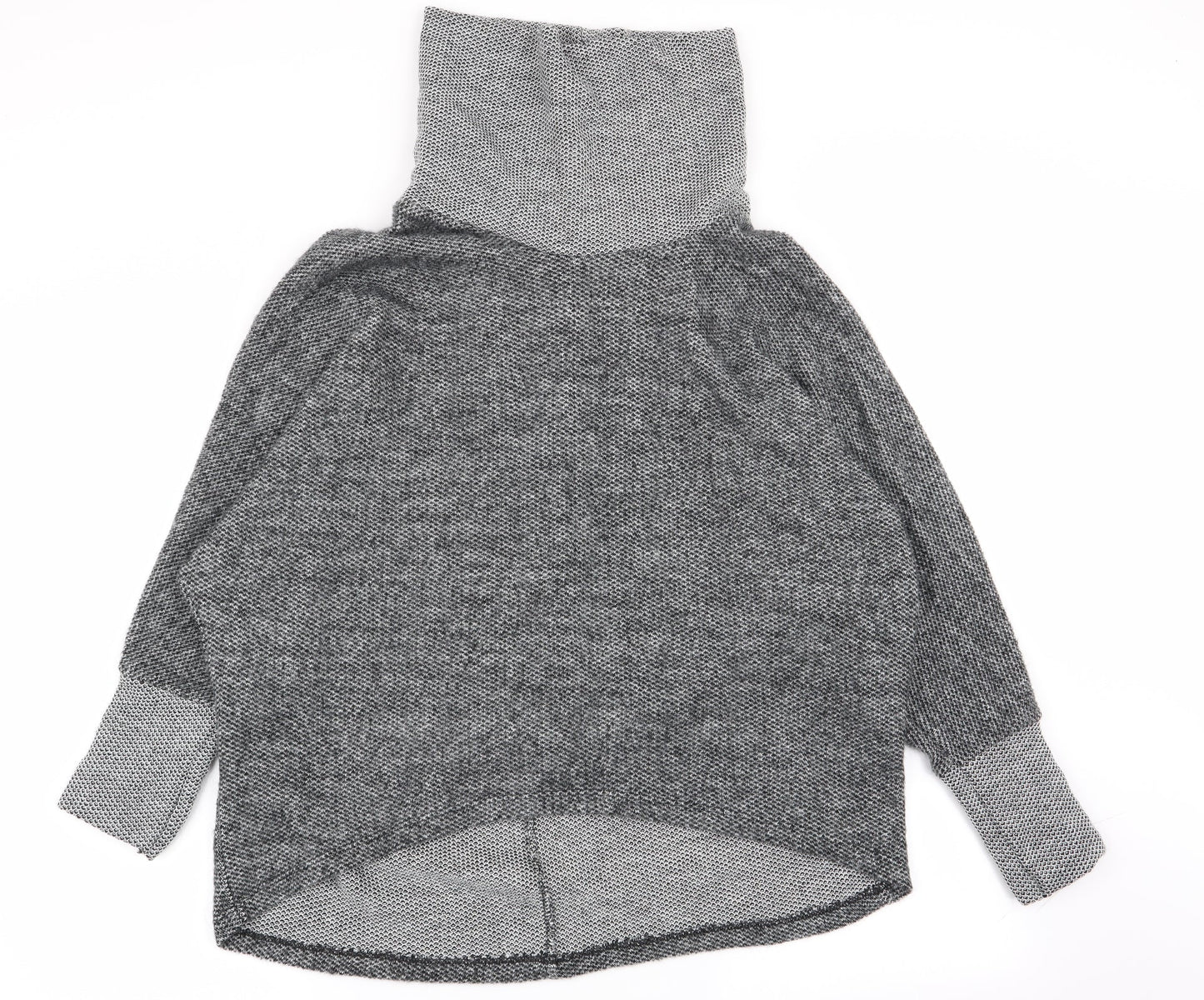 Womens UK Size L Preworn Grey Pullover Jumper