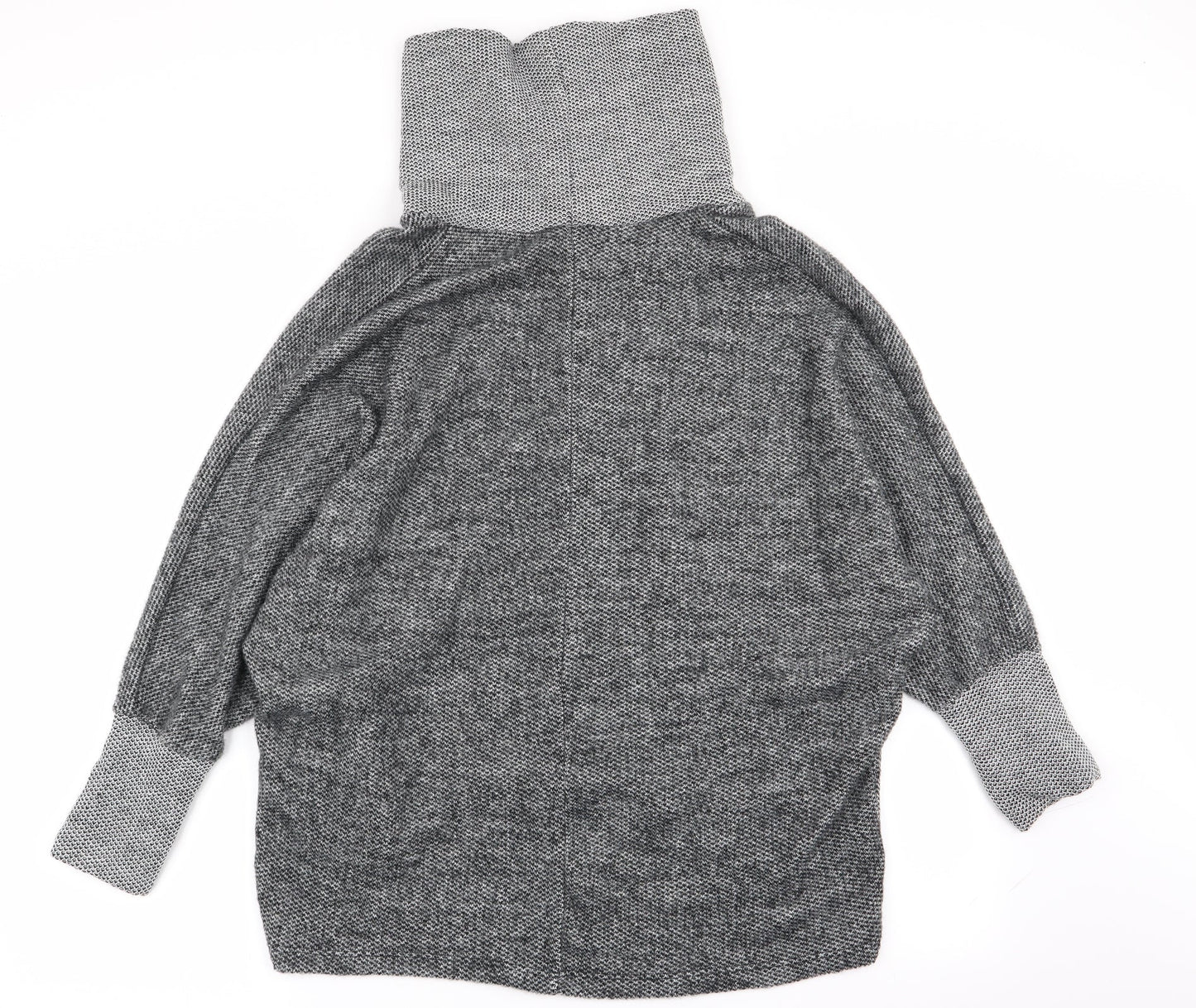 Womens UK Size L Preworn Grey Pullover Jumper