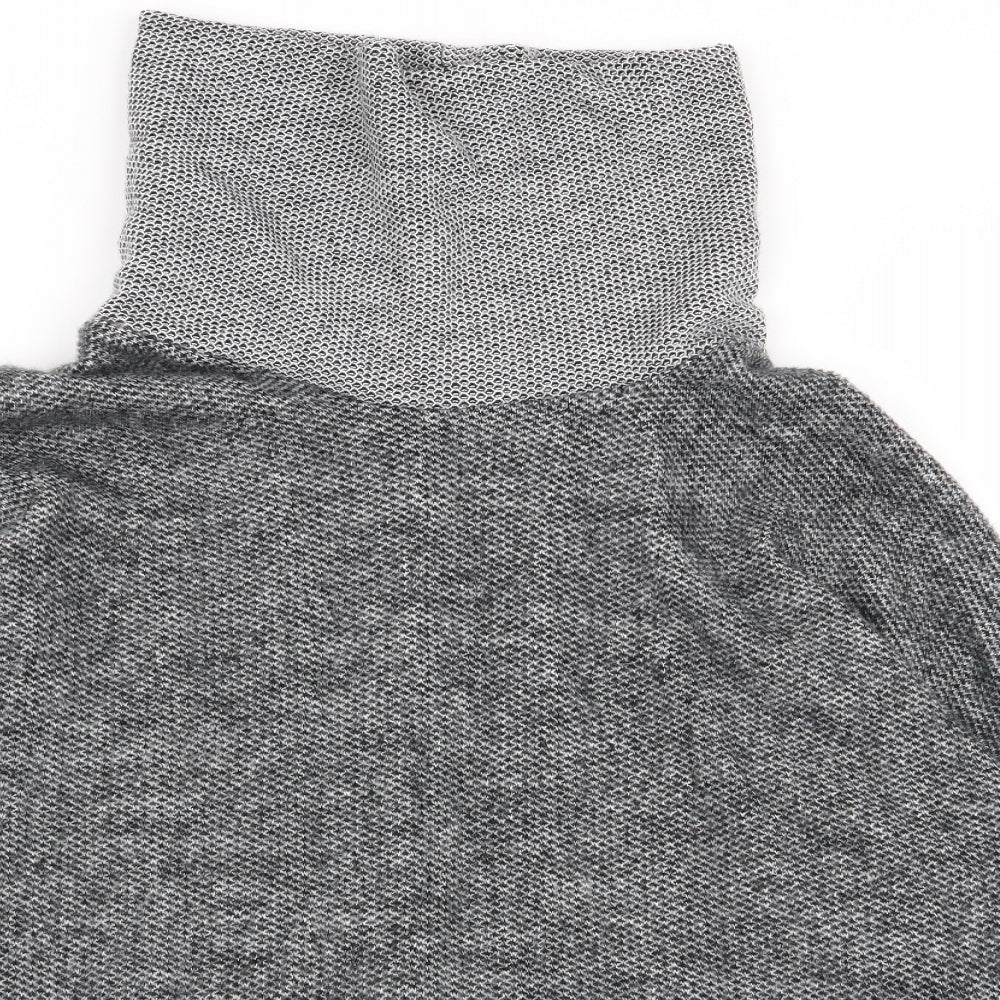 Womens UK Size L Preworn Grey Pullover Jumper