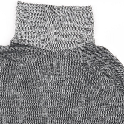 Womens UK Size L Preworn Grey Pullover Jumper
