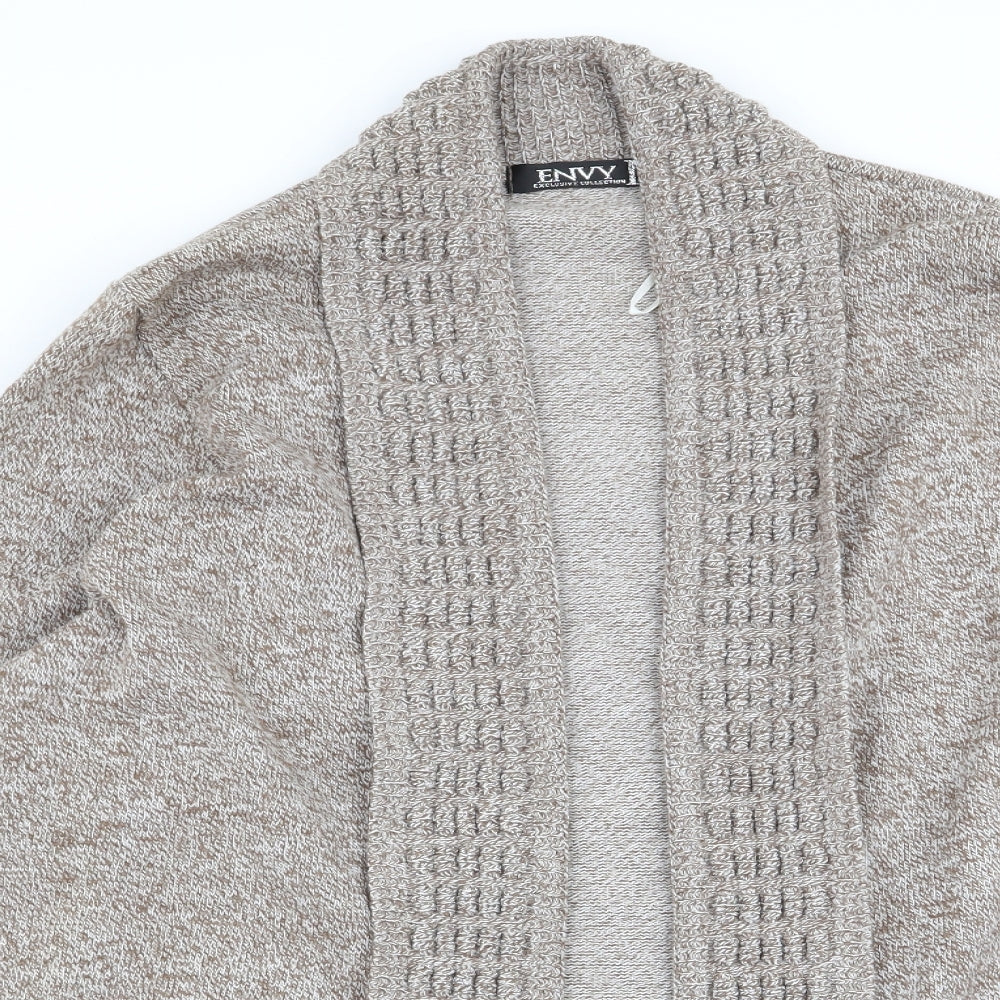 Envy Womens Brown   Cardigan Jumper Size S  - Size S-M