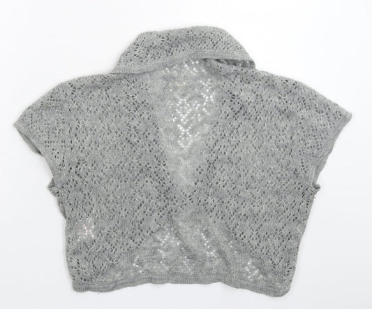 Zengara Womens Grey  Knit Vest Jumper Size 16