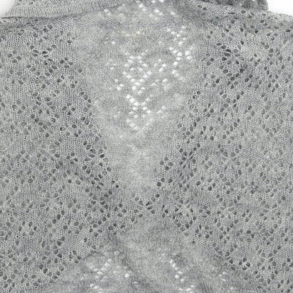 Zengara Womens Grey  Knit Vest Jumper Size 16