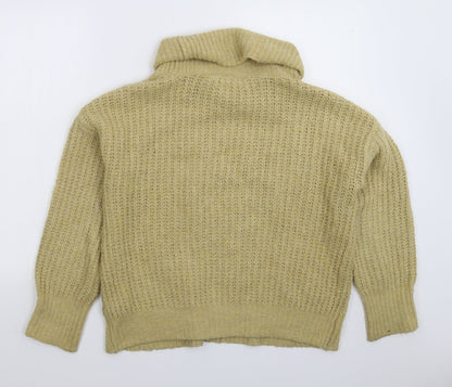 Primark Womens Beige  Knit Pullover Jumper Size 12