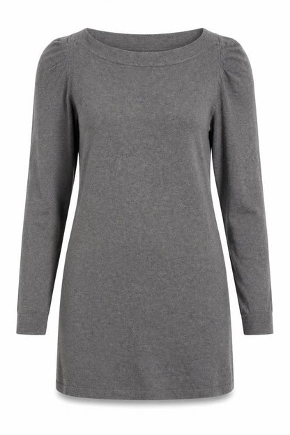 Womens UK Size 14 Warehouse Grey Pullover Jumper