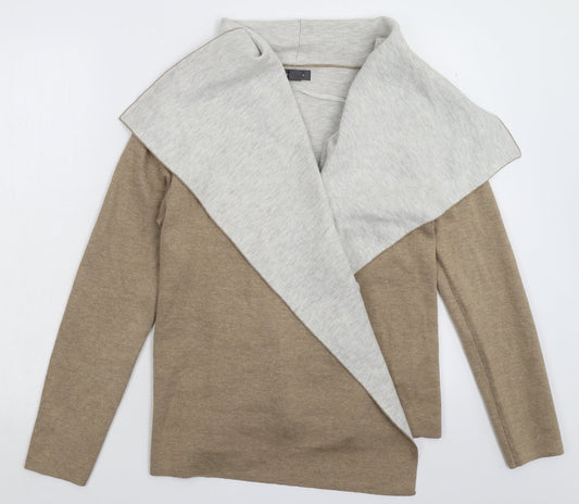 Primark Womens Grey  Knit Cardigan Jumper Size 8