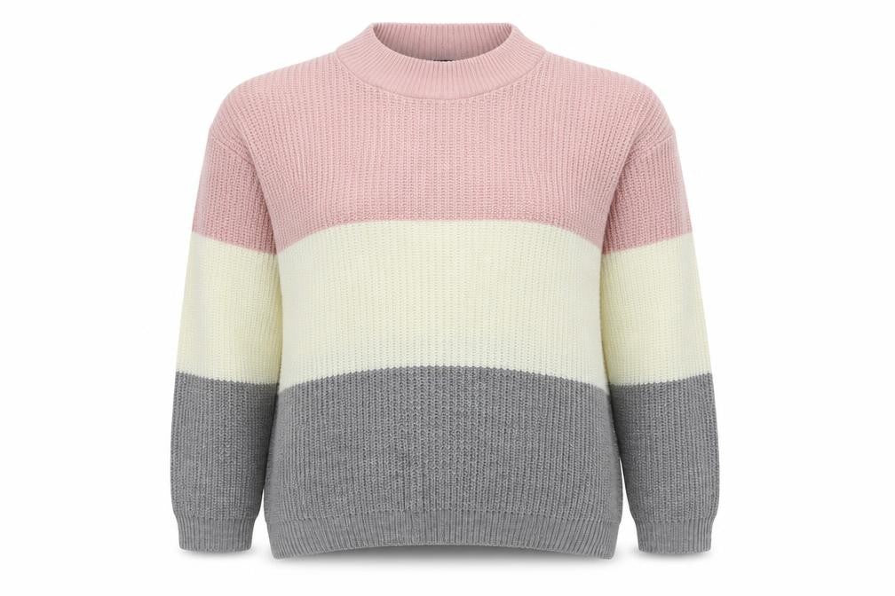 Womens UK Size 14 Select Multicoloured Pullover Jumper