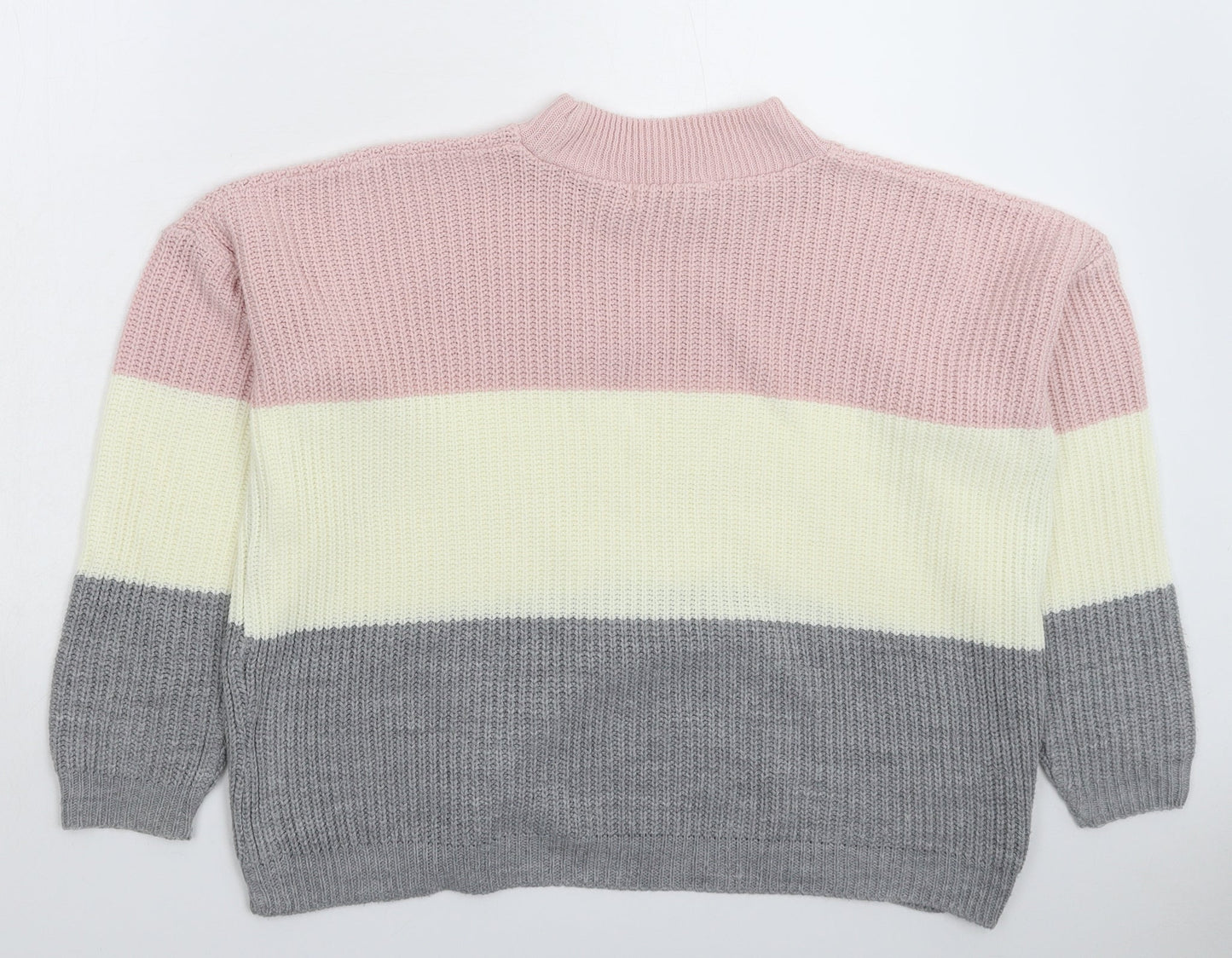 Womens UK Size 14 Select Multicoloured Pullover Jumper