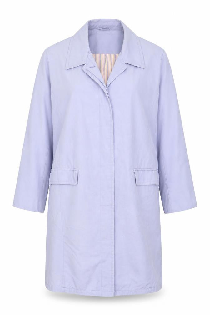 Womens UK Size 16 Agenda Blue Overcoat