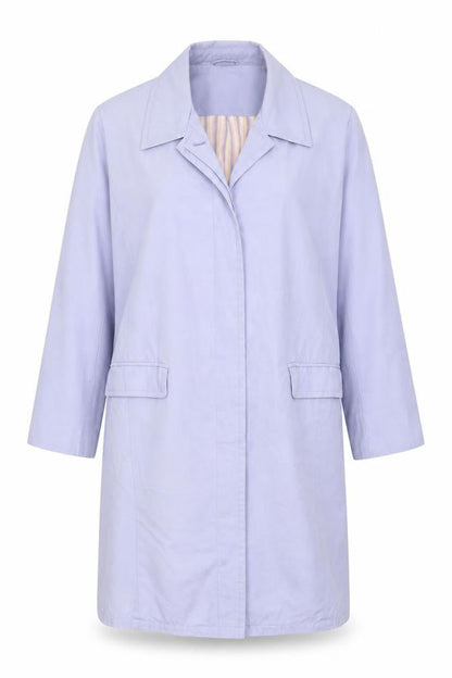 Womens UK Size 16 Agenda Blue Overcoat