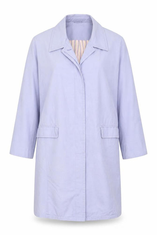 Womens UK Size 16 Agenda Blue Overcoat