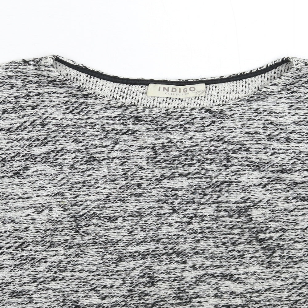 Womens UK Size 14 Marks and Spencer Grey Pullover Jumper