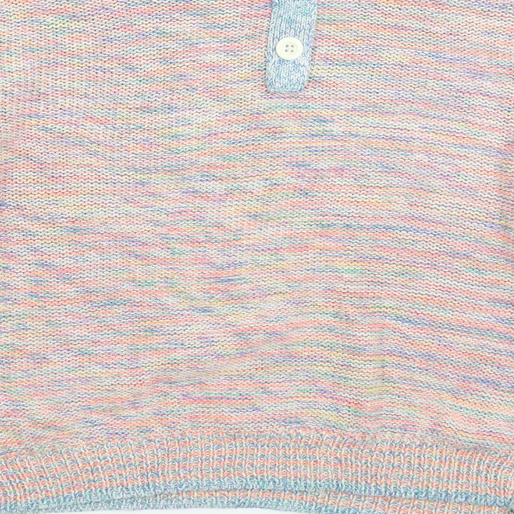 George Womens Multicoloured Striped Knit Pullover Jumper Size 14
