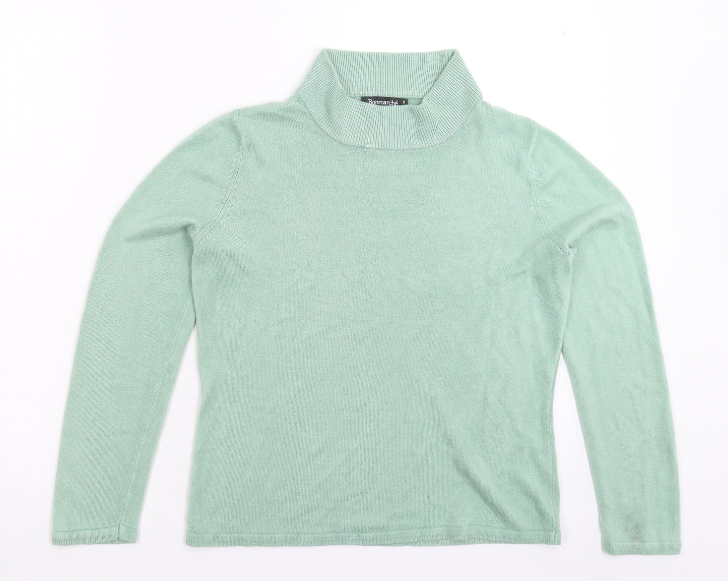 Womens UK Size S Bonmarché Green Pullover Jumper