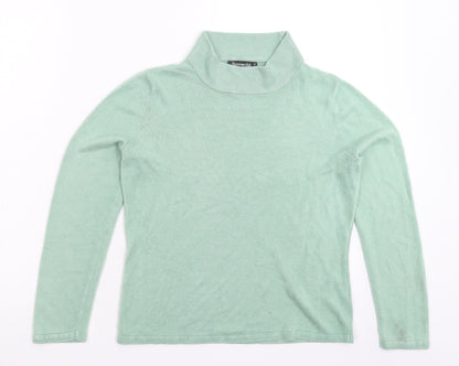 Womens UK Size S Bonmarché Green Pullover Jumper