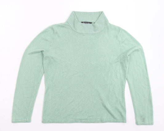 Womens UK Size S Bonmarché Green Pullover Jumper