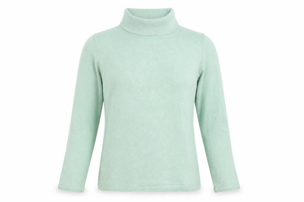 Bonmarché Womens Green Knit Pullover Jumper Size S