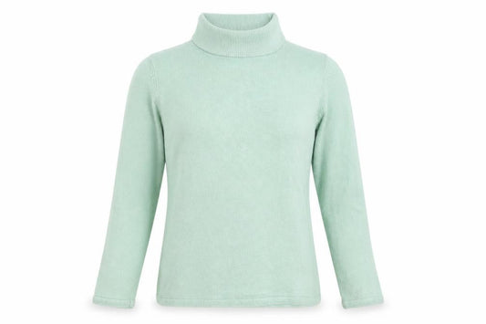 Bonmarché Womens Green Knit Pullover Jumper Size S
