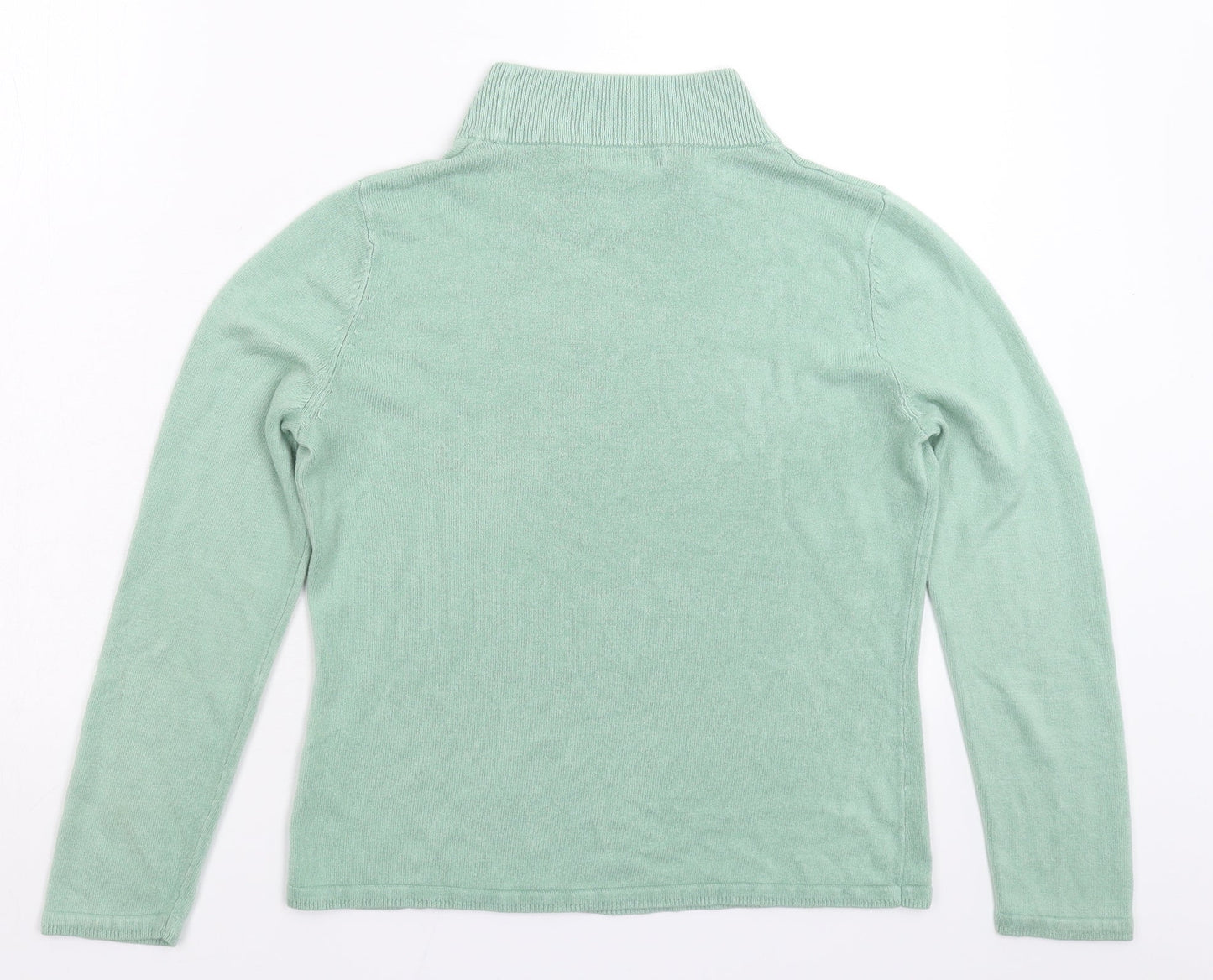 Womens UK Size S Bonmarché Green Pullover Jumper