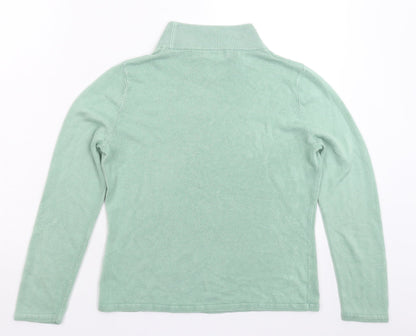 Womens UK Size S Bonmarché Green Pullover Jumper