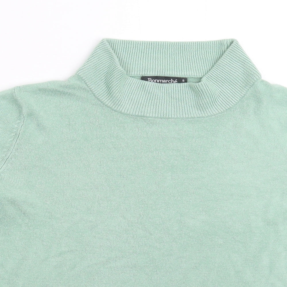 Womens UK Size S Bonmarché Green Pullover Jumper