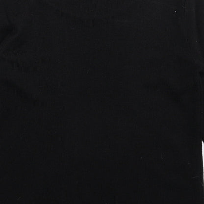 Womens UK Size S Fabrizio Black Pullover Jumper