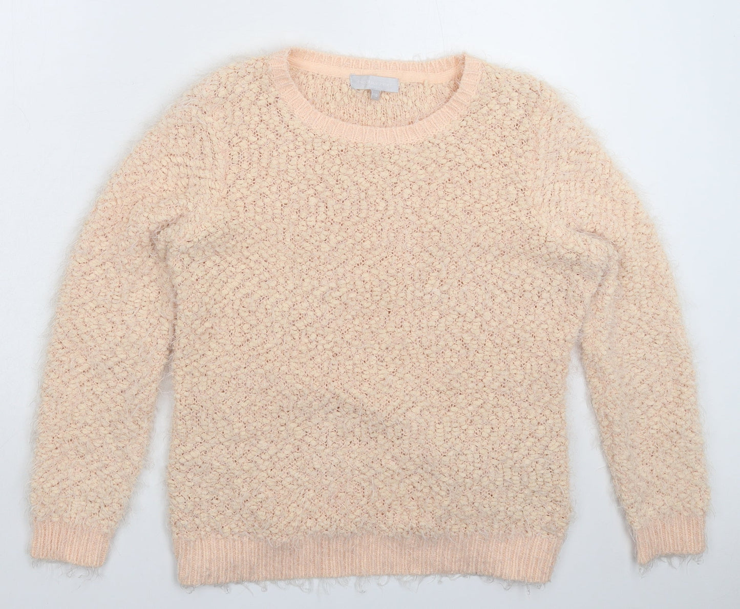 Womens UK Size 12 Red Herring Beige Pullover Jumper