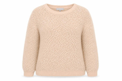 Womens UK Size 12 Red Herring Beige Pullover Jumper