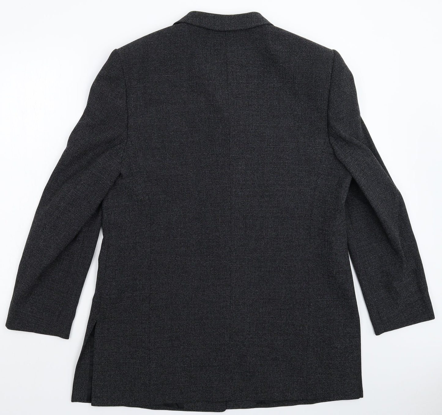 Basler Women's Grey Button Suit Jacket Size 16