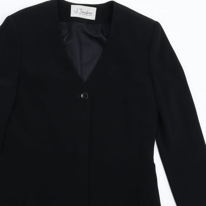 Julian Taylor Womens Black   Jacket Suit Jacket Size 12