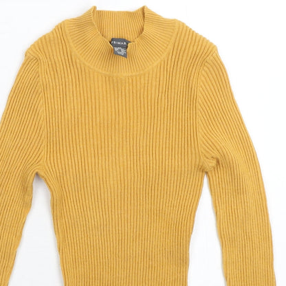 Primark Womens Beige  Knit Pullover Jumper Size 8