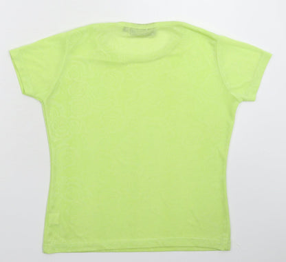 Exposure Womens Green   Basic T-Shirt Size M