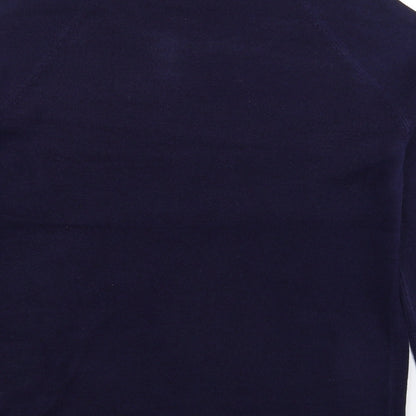 TU Womens Blue  Knit Pullover Jumper Size 12
