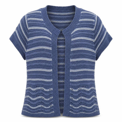 Womens UK Size L Anna Rose Blue Cardigan Jumper