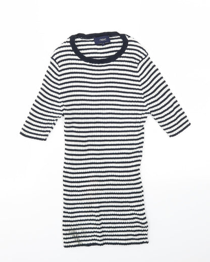 Womens UK Size 14 NEXT Multicoloured Basic T-Shirt
