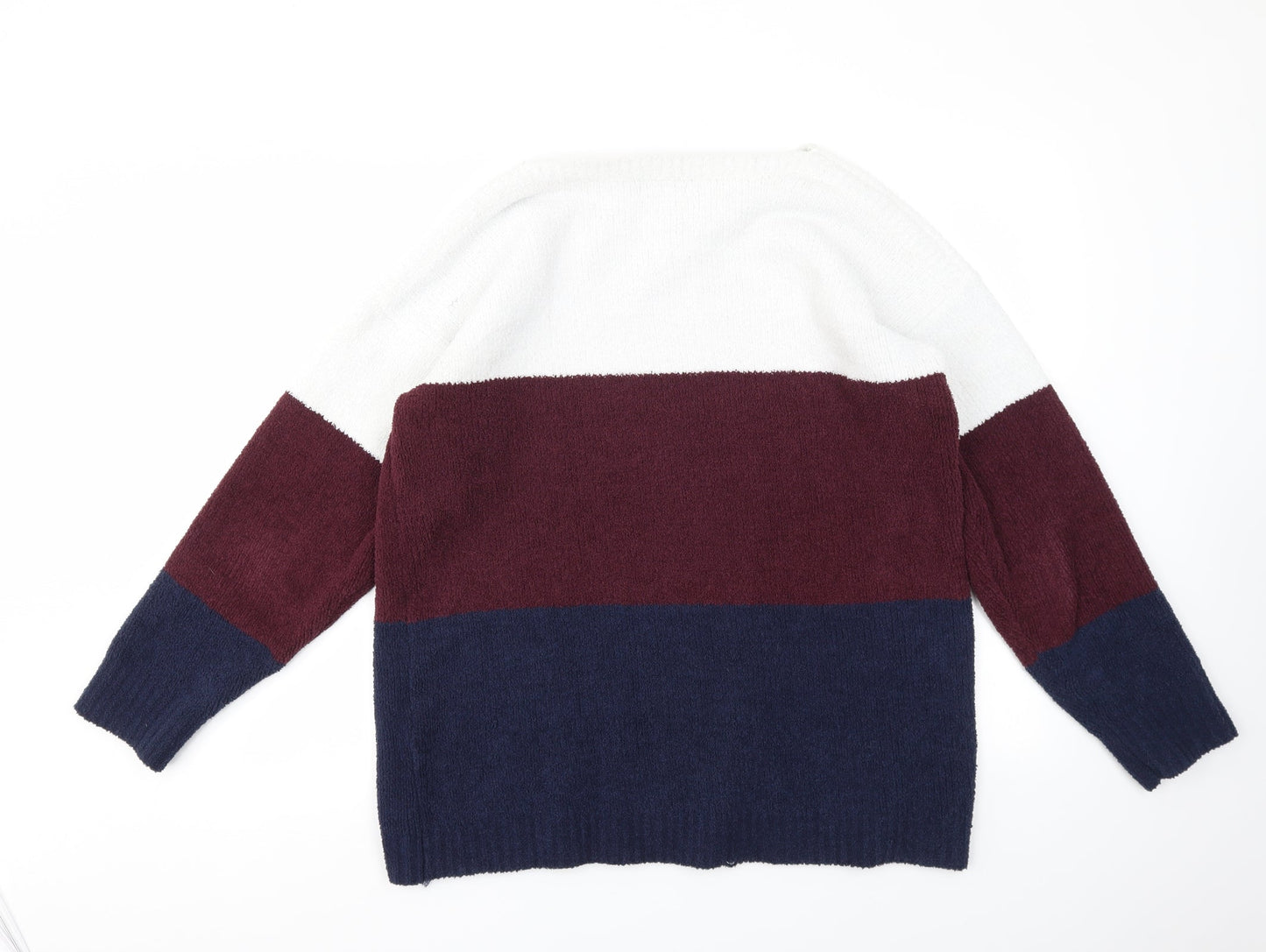 Arista Womens Multicoloured Striped  Pullover Jumper Size 18