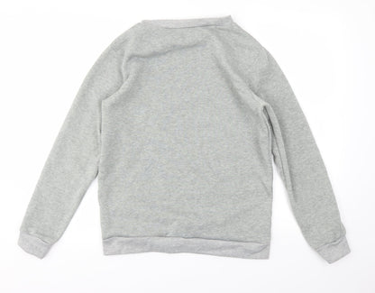 Womens UK Size L Preworn Grey Pullover Jumper