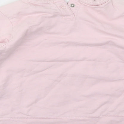 BABYGILRS Girls Pink   Pullover Jumper Size 2 Years