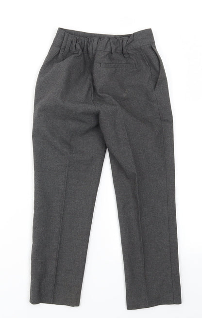 M&S Boys Grey   Jogger Trousers Size 4-5 Years